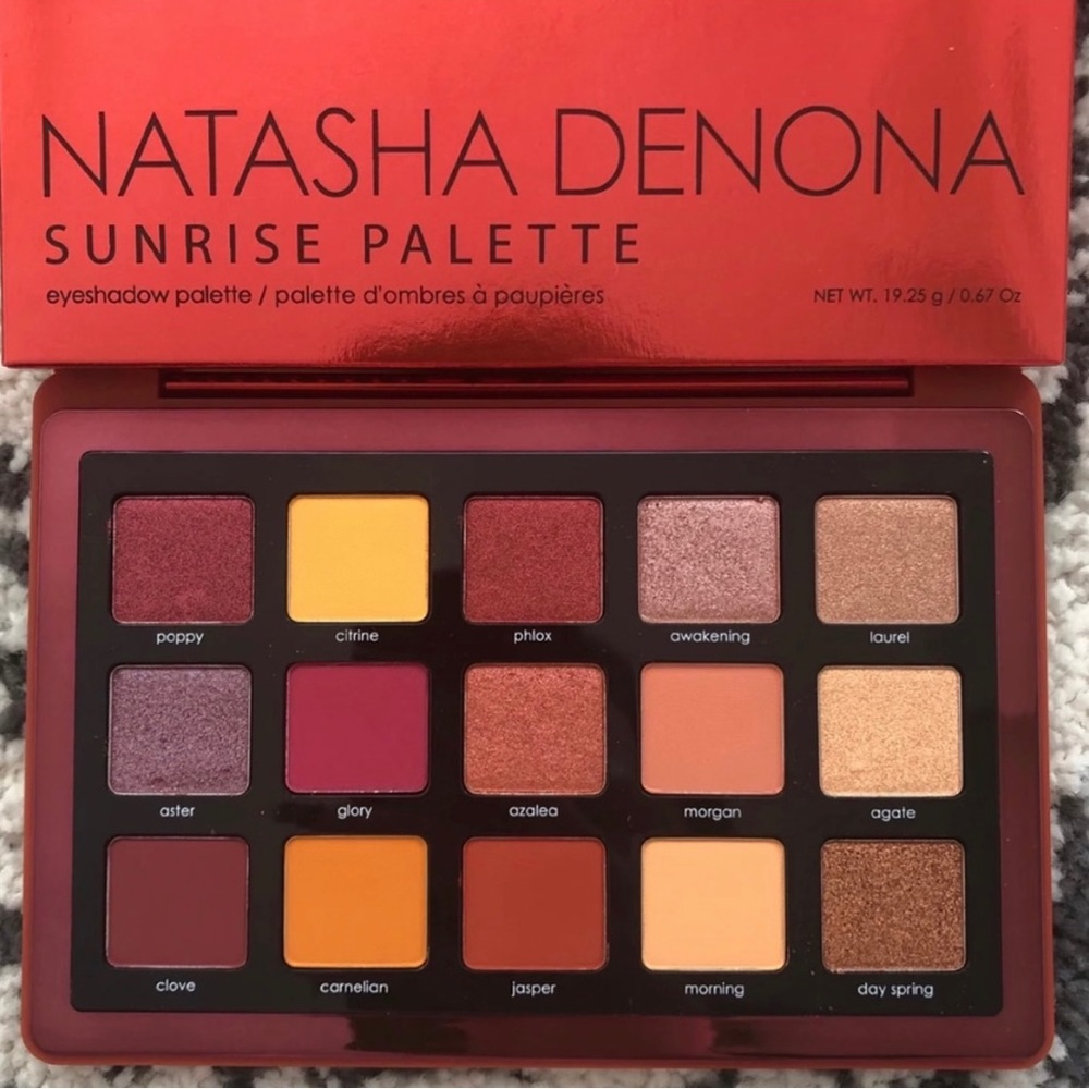 Natasha Denona Sunrise eyeshadow palette Limited Edition